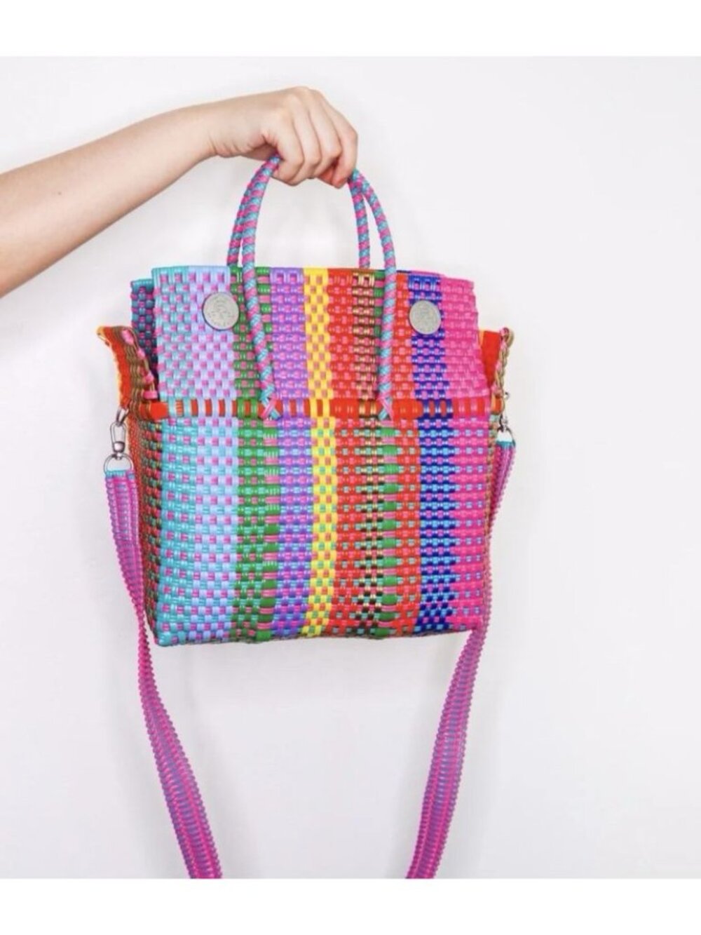 El Cholo Kid Lupe Multicolor Crossbody Purse Bag NWOT Made In Mexico